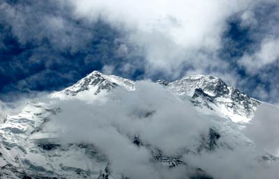 Widok na Annapurnę