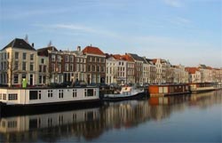 Domy - Barki w Amsterdamie