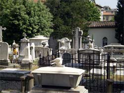 Cmentarz Cimitero degli Inglesi we Florencji