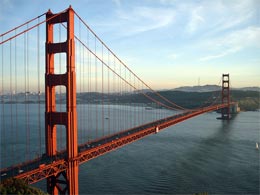 Most Golden Gate w San Francisco