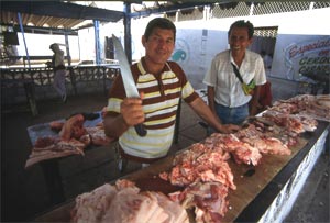 sklep mięsny na kubie