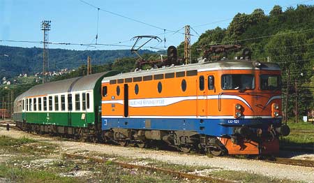 Bośniacki pociąg (fot. wikimedia.org)