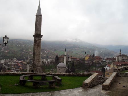 Widok na miejscowość Travnik