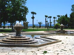Fontanny na nabrzeżu Limassol
