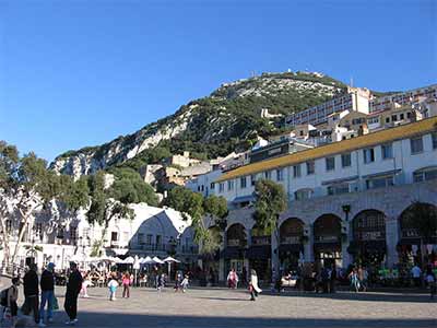 Gibraltar - stare miasto, fot. PookieFugglestein