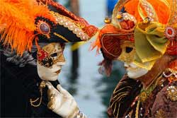 Maski karnawałowe w Wenecji