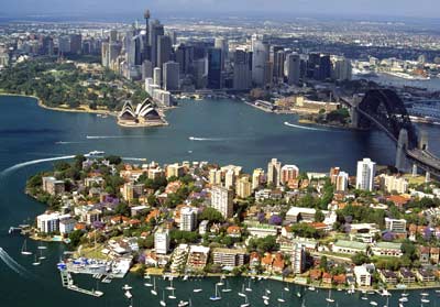 Zatoka Port Jackson w Sydney (fot. Tourism Australia Image Galery)