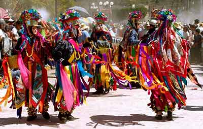 Kolorowy karnawał w Zoque Coiteco, fot.Sectur Chiapas.