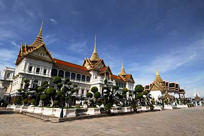 Wileki Pałac Królewski w Bangkoku.