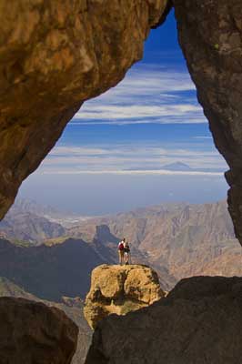 Uroczy Parque Raral del Nublo (Park Wiejski Nublo) na Gran Canarii, fot. Tourismo De Canarias.