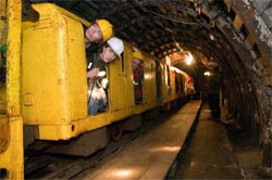 Zwiedzanie kopalni w Nowej Rudzie