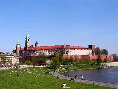 Wawel w Krakowie, fot.wikimedia.org/Kudak