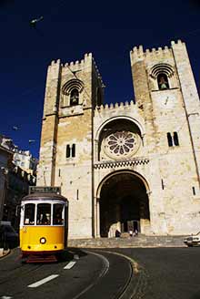 Katedra Sé w Lizbonie.