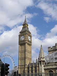 Słynny Big Ben w Londynie, fot.wikimedia.org/Gryffindor.