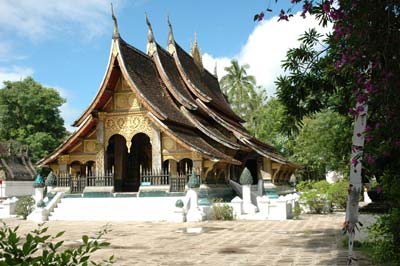 Jedna ze świątyń w Luang Prabang