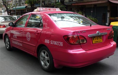 Taksówka w Bangkoku