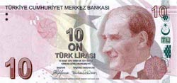 Banknot 10 Lir