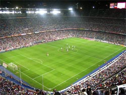 Stadion piłkarski Camp Nou w Barcelonie