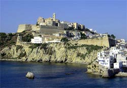 Dalt Vila - stare miasto w mieście Ibiza