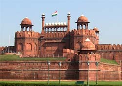 Czerwony Fort w Delhi