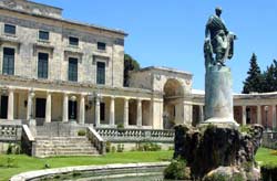 Royal Palace w mieście Korfu