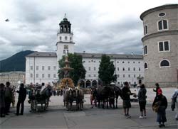Residenzplatz w Salzburgu