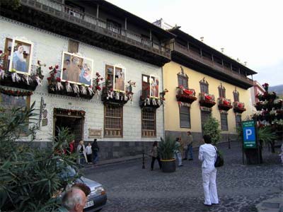 Casa de los Balcones w La Orotavie na Teneryfie